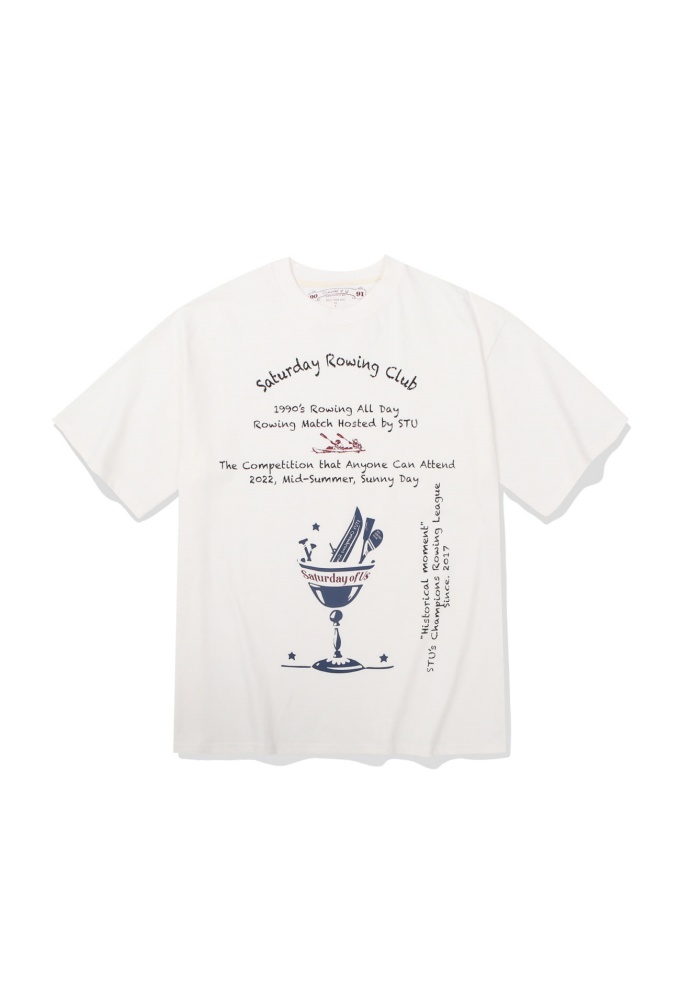 Rowing Club T-shirt White