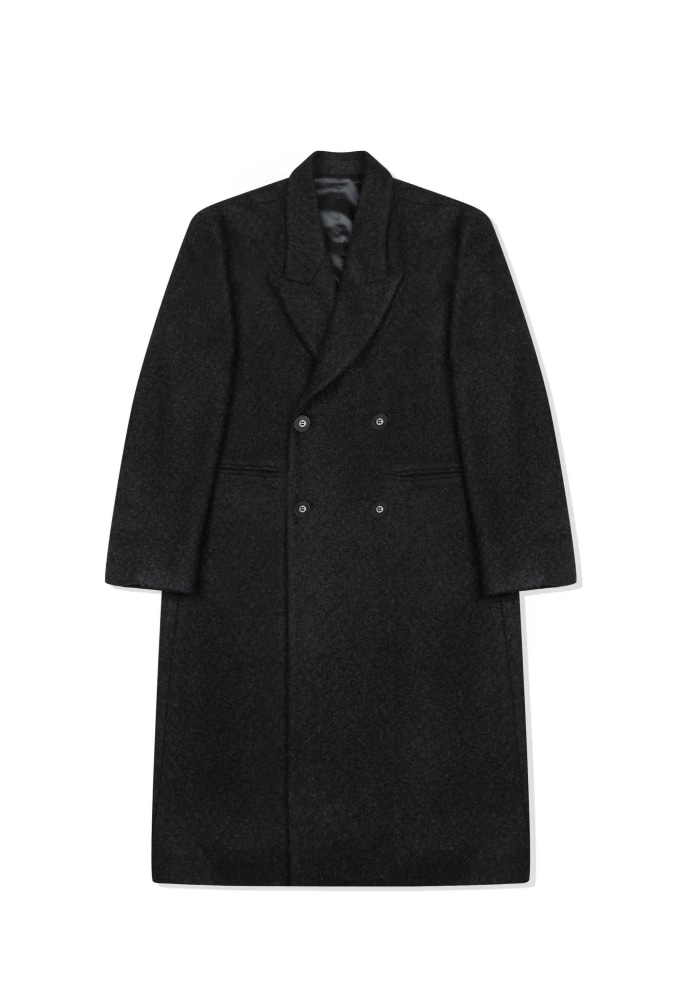 Overfit Double - Breasted Coat Black (12월 15일 순차 발송)
