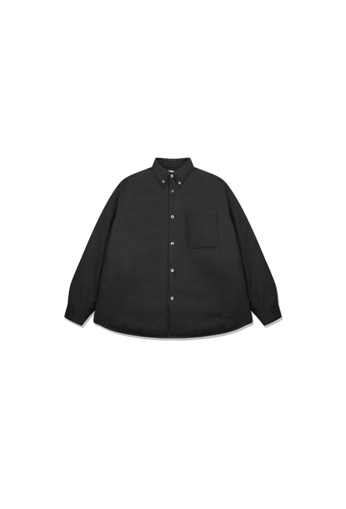 Goose Down Shirts Jacket Black (12월 10일 순차 발송)