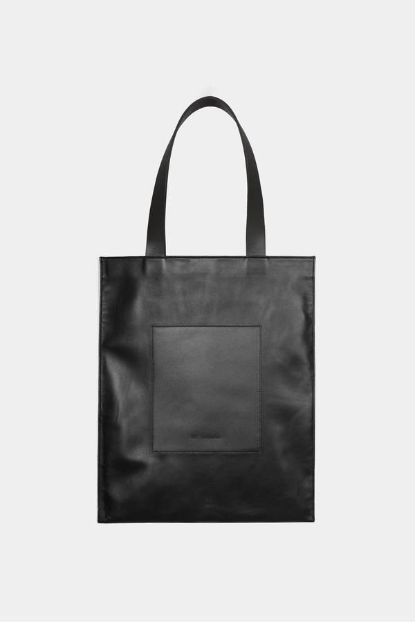 Signature Flat Bag_Leather