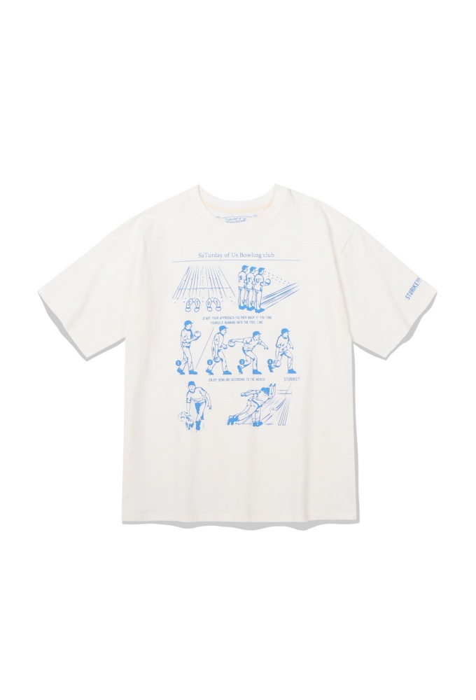 Women’s Bowling Club T-shirt Blue