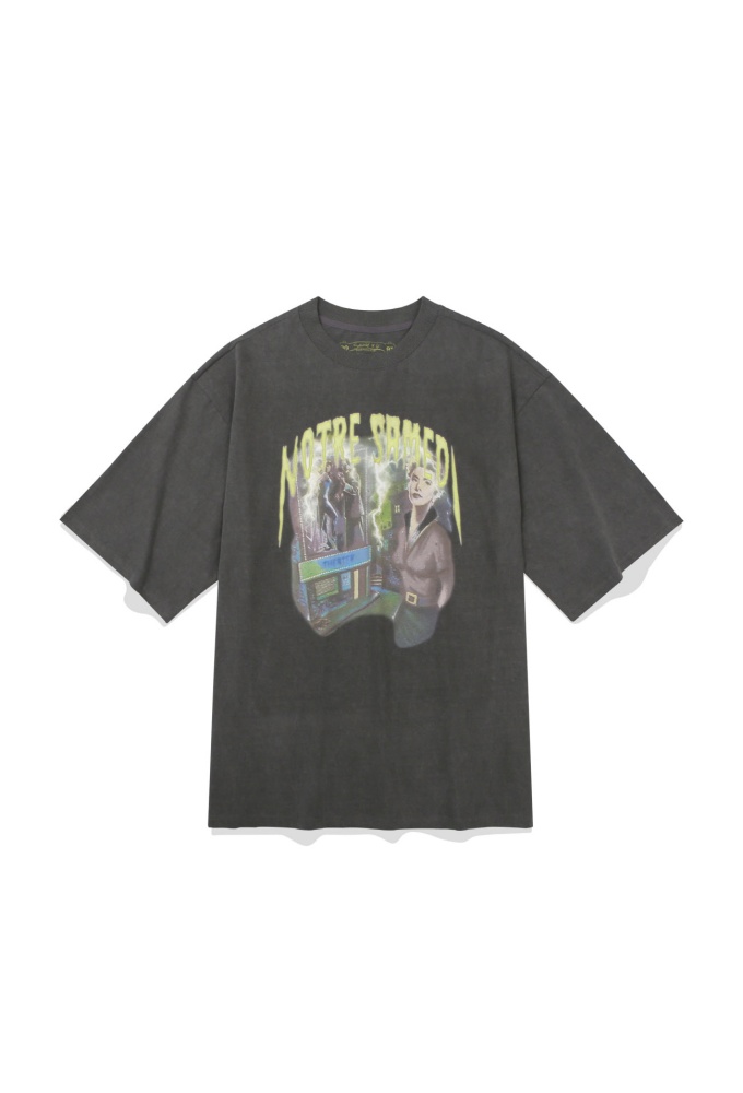 Overfit Metal T-shirt Neon
