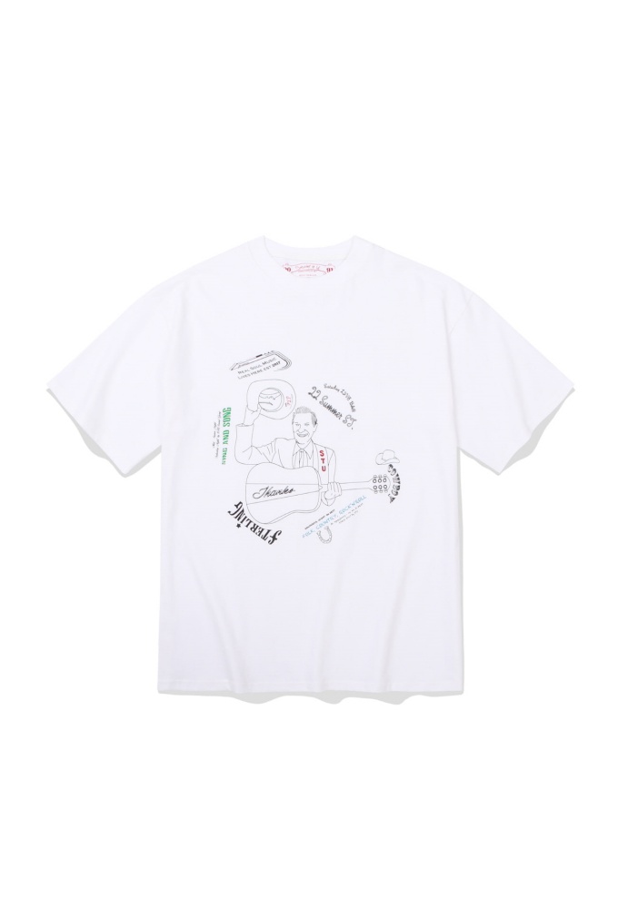 Country Club T-shirt White with PLP Shop