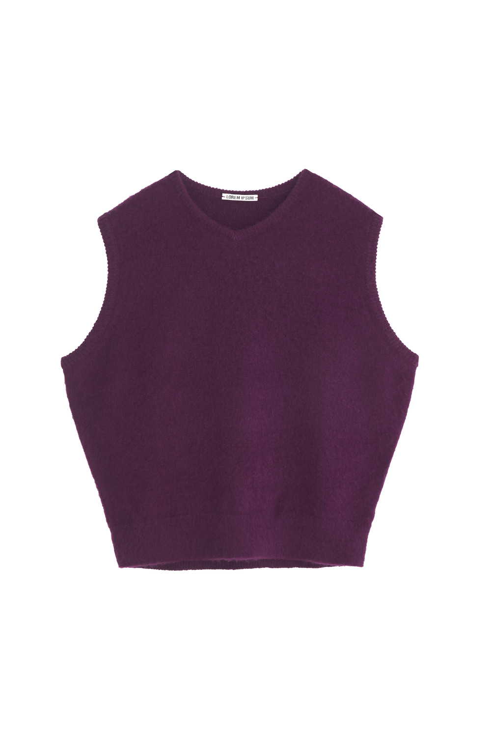 Mohair Vest(Purple)